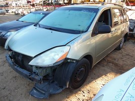 2009 TOYOTA SIENNA LE GREEN 3.5 AT 2WD Z20977